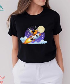 Baltimore Orioles Bird To The Moon Shirt