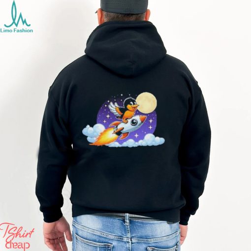 Baltimore Orioles Bird To The Moon Shirt