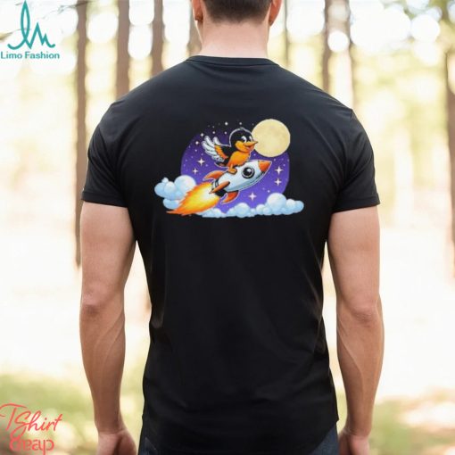 Baltimore Orioles Bird To The Moon Shirt