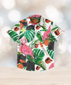 Baltimore Orioles Flamingo Hawaiian Shirt