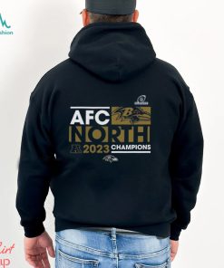 Baltimore Ravens 2023 Afc North Division Champions Conquer T Shirt