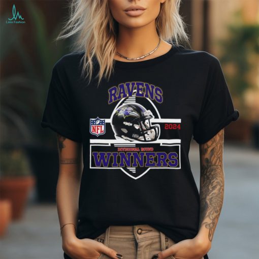 Baltimore Ravens 2024 Divisonal Round Winners NFL Playoffs T Shirt