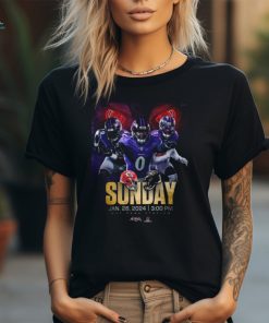 Baltimore Ravens AFC Championship 2024 Versus Kansas City Chiefs Head To Head On Sunday Jan 29 T Shirt