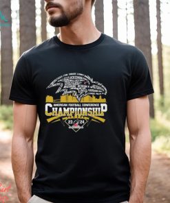 Baltimore Ravens American Football Conference Championship 2023 2024 t shirt