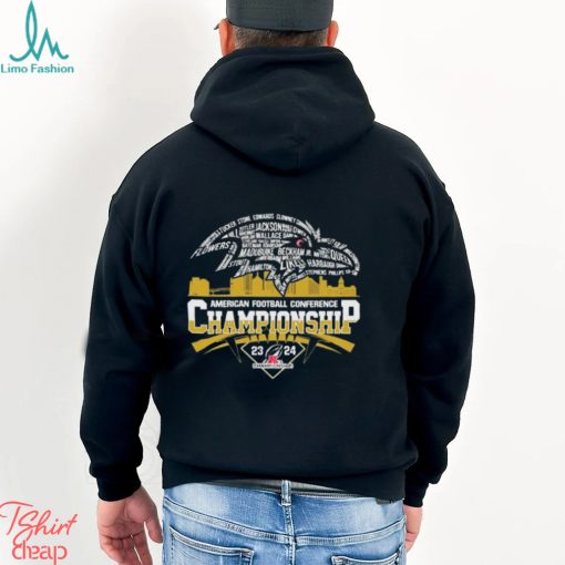 Baltimore Ravens American Football Conference Championship 2023 2024 t shirt