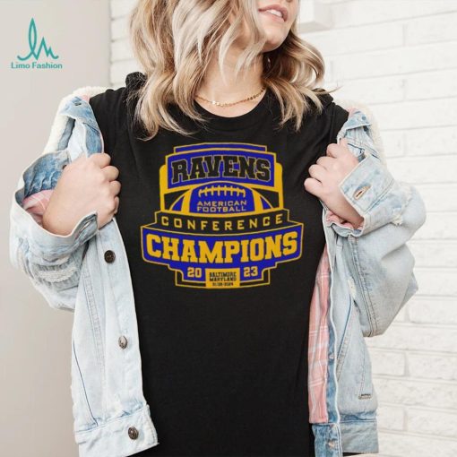 Baltimore Ravens American football conference champions Baltimore Maryland shirt