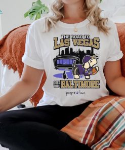 Baltimore Ravens Baltimore To Vegas Pup Shirt