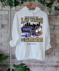 Baltimore Ravens Baltimore To Vegas Pup Shirt