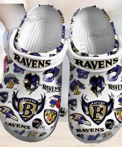 Baltimore Ravens Championship Crocs Clogs