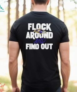 Baltimore Ravens Flock Around And Find Out 2023 AFC Championship Shirt