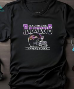 Baltimore Ravens Flock Helmet shirt