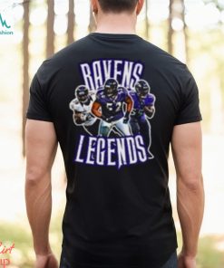 Baltimore Ravens Football Team, Defensive Legends T shirt