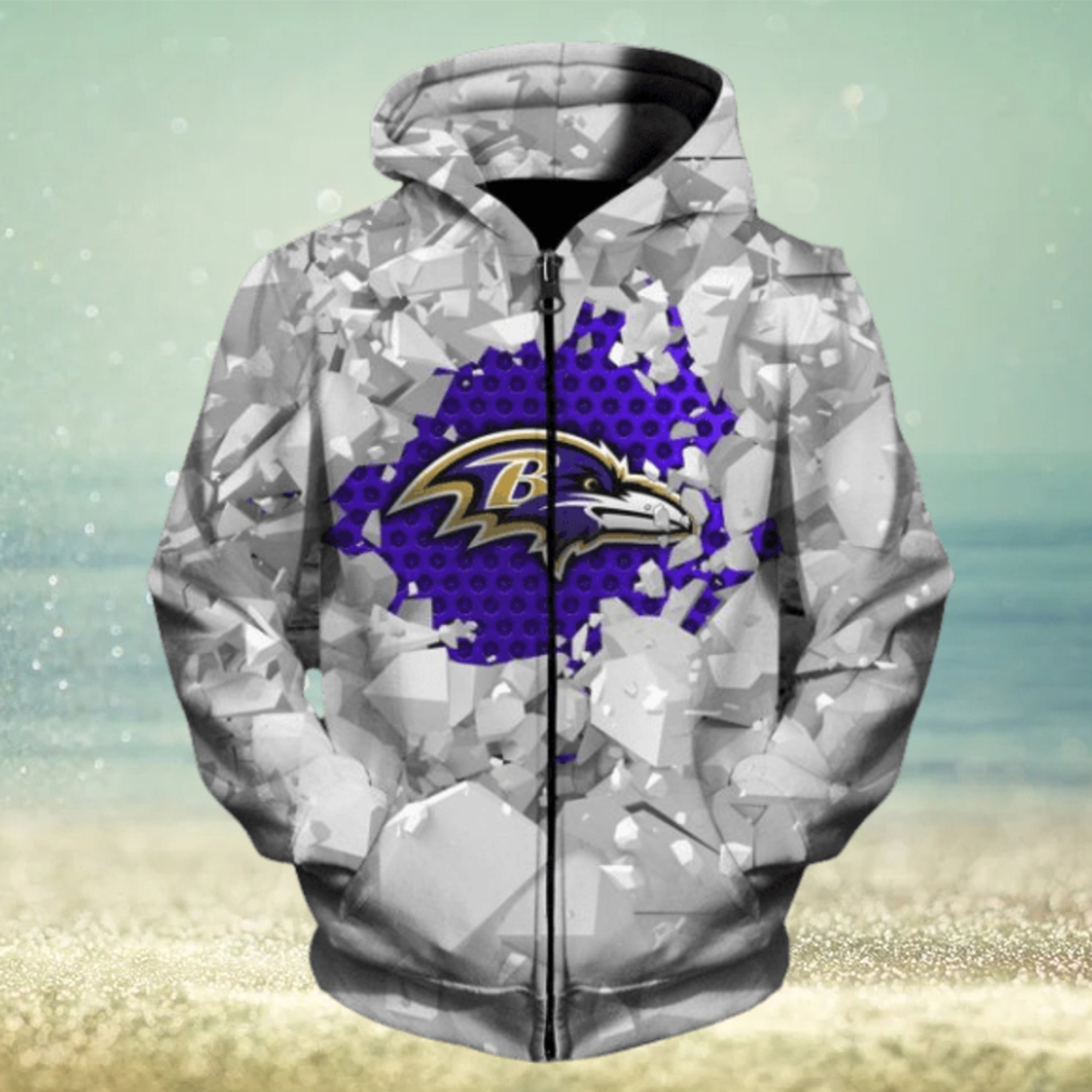 Baltimore Ravens Football Team Logo Sport Hoodie Baltimore Ravens Football Team Logo Sport Hoodie