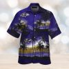 Baltimore Ravens Short Sleeve Shirt Hawaiian Tropical Exclusive Design