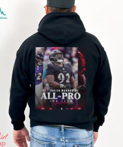 Baltimore Ravens Justin Madubuike DT 2023 Season NFL Associated Press All Pro Second Team Poster Classic T Shirt