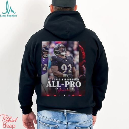 Baltimore Ravens Justin Madubuike DT 2023 Season NFL Associated Press All Pro Second Team Poster Classic T Shirt