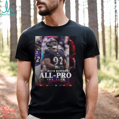 Baltimore Ravens Justin Madubuike DT 2023 Season NFL Associated Press All Pro Second Team Poster Classic T Shirt