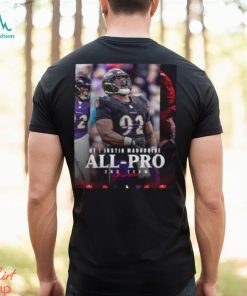 Baltimore Ravens Justin Madubuike DT 2023 Season NFL Associated Press All Pro Second Team Poster Classic T Shirt