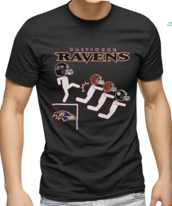 Baltimore Ravens Kick on NFL Teams Browns shirt