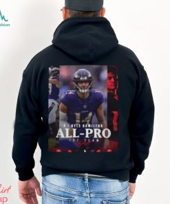 Baltimore Ravens Kyle Hamilton S 2023 Season NFL Associated Press All Pro First Team Poster Unisex T Shirt