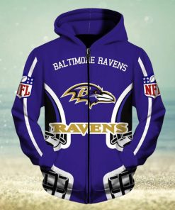 Baltimore Ravens Logo Sport Unisex Style Hoodie