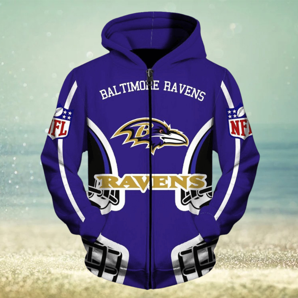 Baltimore Ravens Logo Sport Unisex Style Hoodie Baltimore Ravens Logo Sport Unisex Style Hoodie