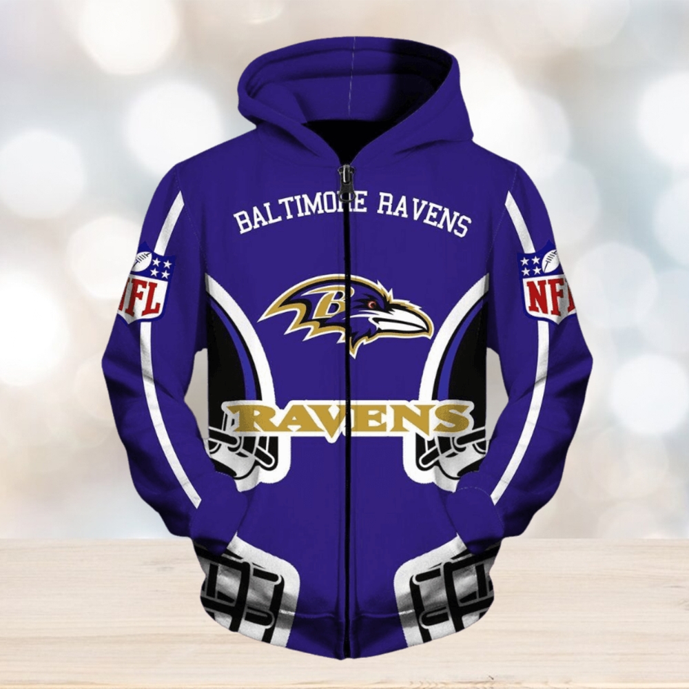 Baltimore Ravens Logo Sport Unisex Style Hoodie Baltimore Ravens Logo Sport Unisex Style Hoodie