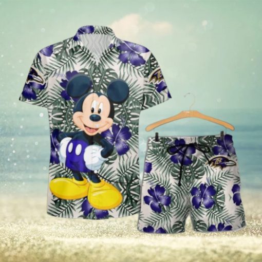 Baltimore Ravens Mickey Hawaiian Shirt