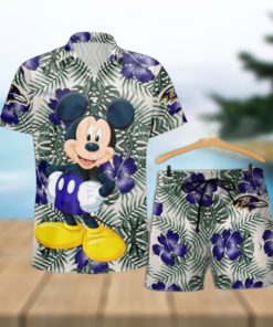 Baltimore Ravens Mickey Hawaiian Shirt