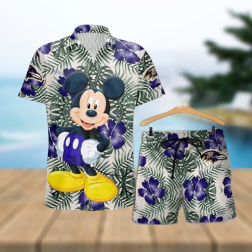 Baltimore Ravens Mickey Hawaiian Shirt