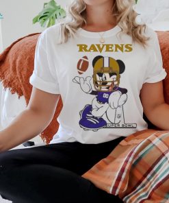 Baltimore Ravens Mickey Mouse Super Bowl 2024 shirt