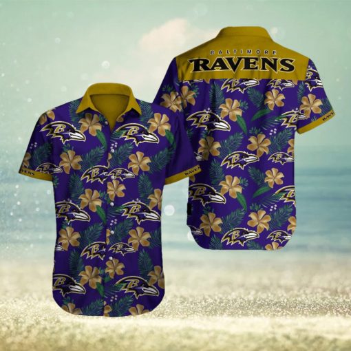 Baltimore Ravens NFL Hawaiian Shirt Summer for Fans Zanaboutique