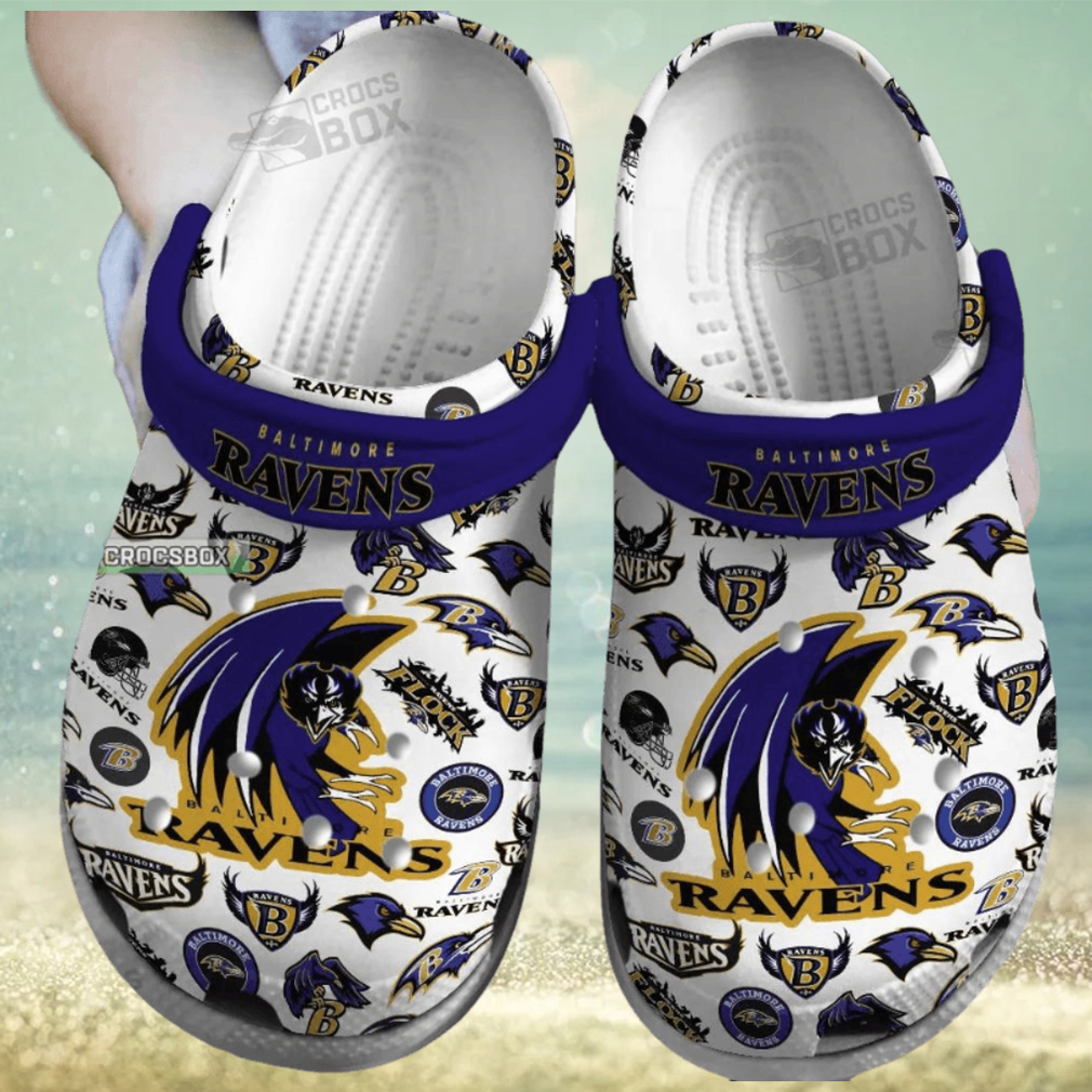 Baltimore Ravens NFL Limited Edition Crocs Shoes Baltimore Ravens NFL Limited Edition Crocs Shoes