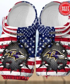 Baltimore Ravens NFL New For This Season Trending Crocs Clogs Shoes