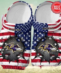 Baltimore Ravens NFL New For This Season Trending Crocs Clogs Shoes