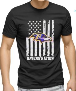 Baltimore Ravens Nation Football US Flag 2024 shirt, hoodie, sweater, long sleeve and tank top Baltimore Ravens Nation Football US Flag 2024 shirt