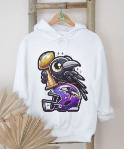 Baltimore Ravens Nfl Trophy Helmet Mascot Wins shirt