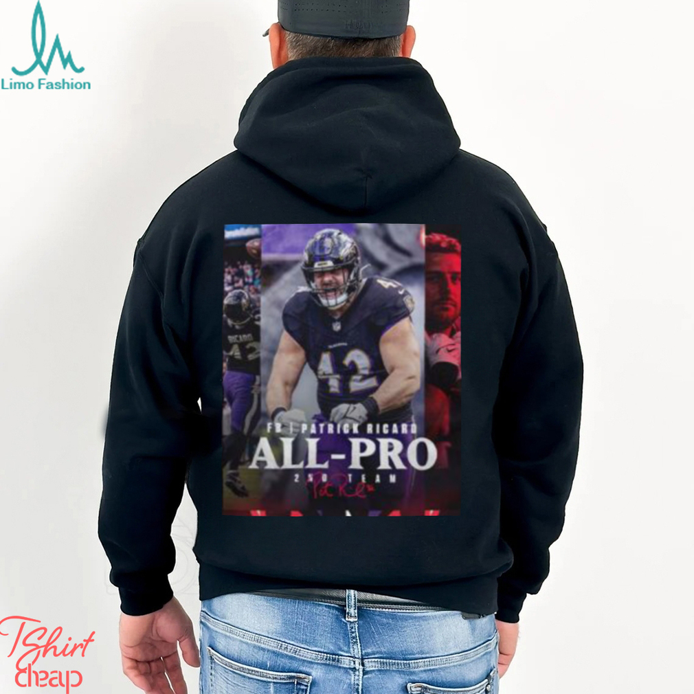 Baltimore Ravens Patrick Ricard FB Season 2023 NFL Associated Press All Pro Second Team Poster Classic T Shirt Baltimore Ravens Patrick Ricard FB Season 2023 NFL Associated Press All Pro Second Team Poster Classic T Shirt