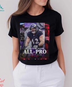 Baltimore Ravens Patrick Ricard FB Season 2023 NFL Associated Press All Pro Second Team Poster Classic T Shirt