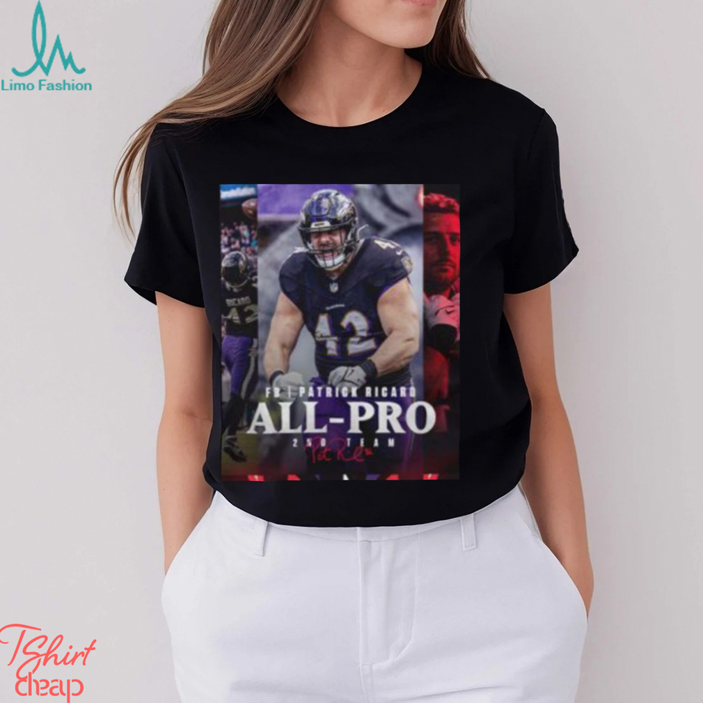 Baltimore Ravens Patrick Ricard FB Season 2023 NFL Associated Press All Pro Second Team Poster Classic T Shirt Baltimore Ravens Patrick Ricard FB Season 2023 NFL Associated Press All Pro Second Team Poster Classic T Shirt