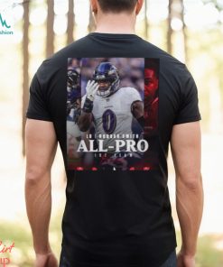 Baltimore Ravens Roquan Smith LB Season 2023 NFL Associated Press All Pro First Team Poster Unisex T Shirt