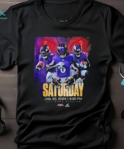 Baltimore Ravens Saturday Jan 20 2024 Poster Shirt