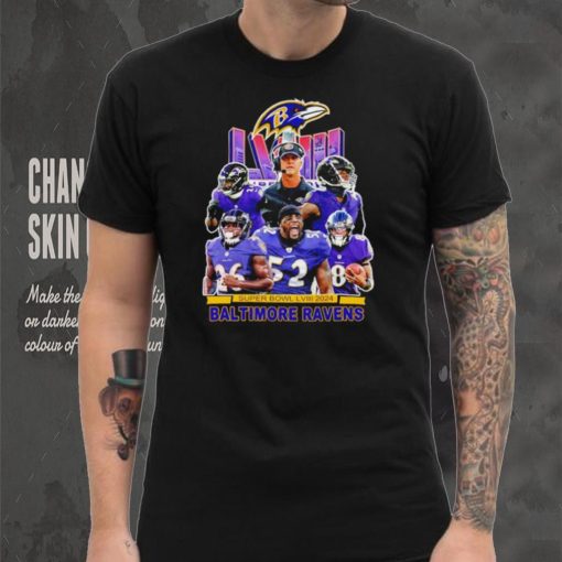 Baltimore Ravens Super Bowl LVIII 2024 shirt