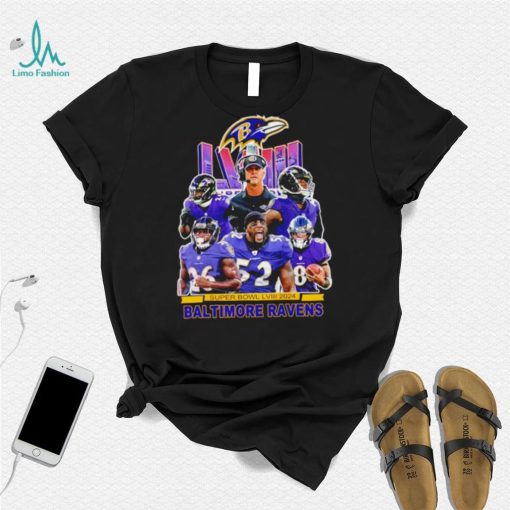 Baltimore Ravens Super Bowl LVIII 2024 shirt