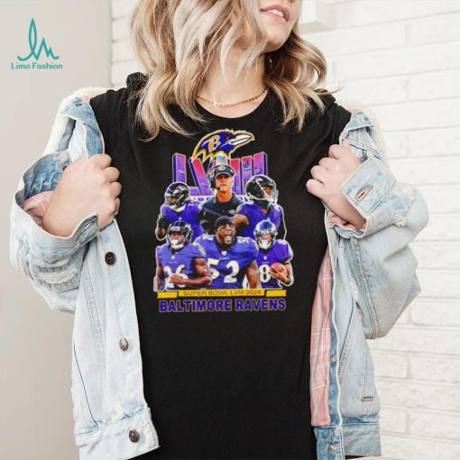 Baltimore Ravens Super Bowl LVIII 2024 shirt