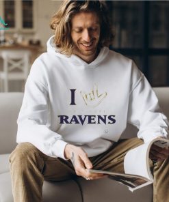 Baltimore Ravens The NFL Asl Collection By Love Sign Tri blend T shirt