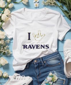 Baltimore Ravens The NFL Asl Collection By Love Sign Tri blend T shirt