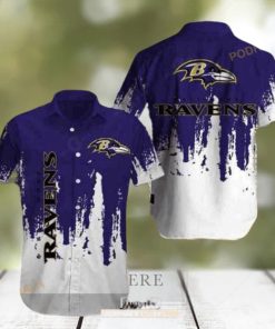 Baltimore Ravens Trending Model 1 Hawaiian Shirt, Tropical Shirt For Men