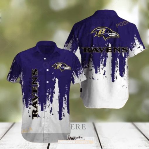 Baltimore Ravens Trending Model 1 Hawaiian Shirt, Tropical Shirt For Men