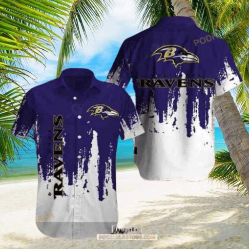 Baltimore Ravens Trending Model 1 Hawaiian Shirt, Tropical Shirt For Men